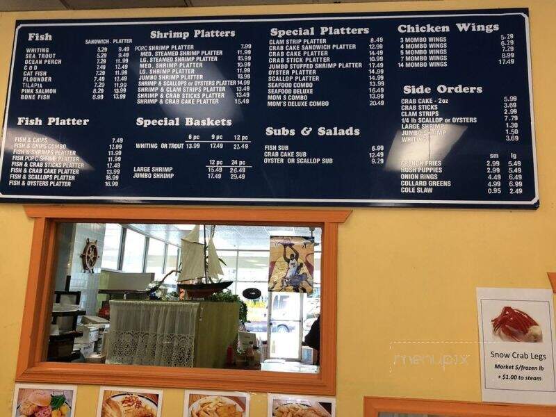 Father & Son Seafood - Lorton, VA menu_pic