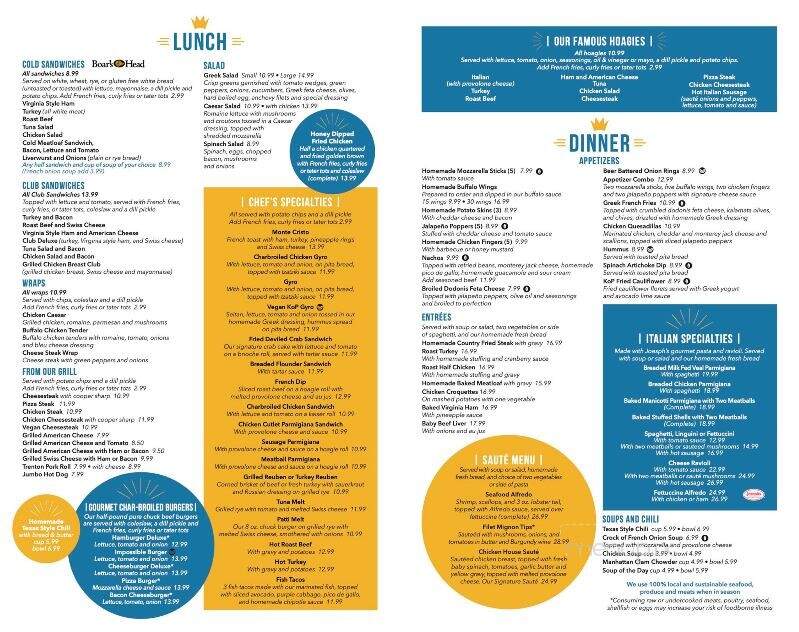 King Of Prussia Diner - King Of Prussia, PA menu_pic