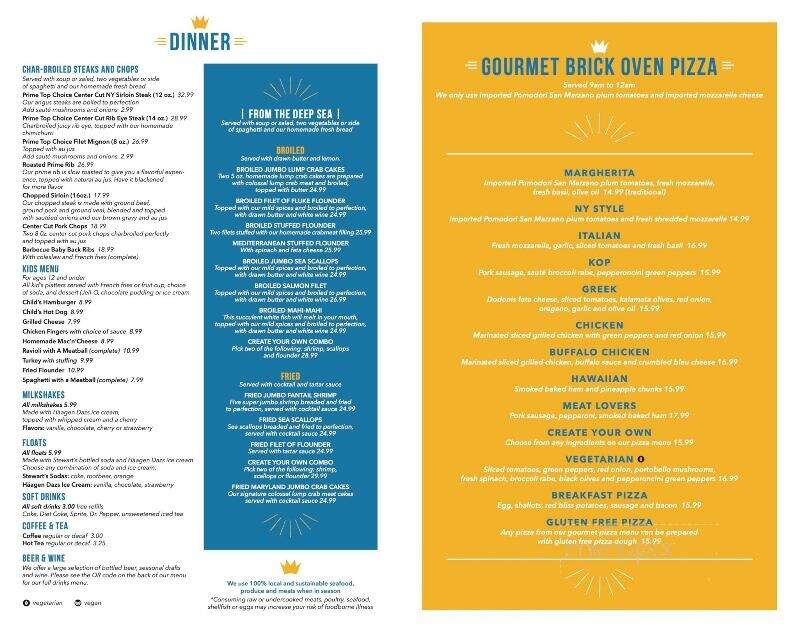 King Of Prussia Diner - King Of Prussia, PA menu_pic