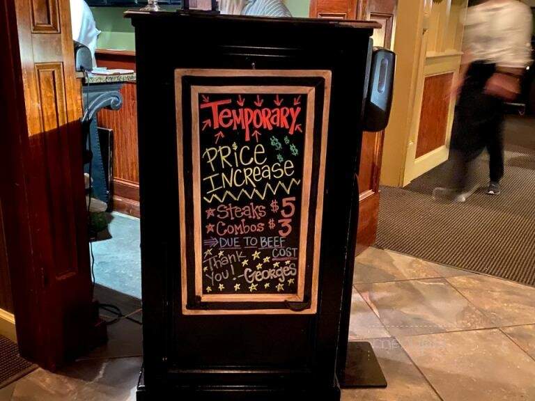 George's Steak Pit - Sheffield, AL menu_pic