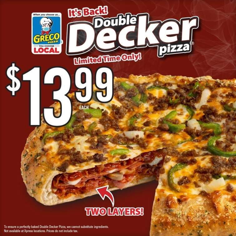 Greco Pizza - New Glasgow, NS menu_pic
