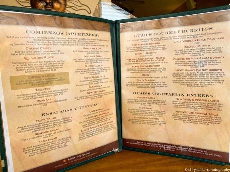 Guadalajara Mexican Restaurant - Havre, MT menu_pic
