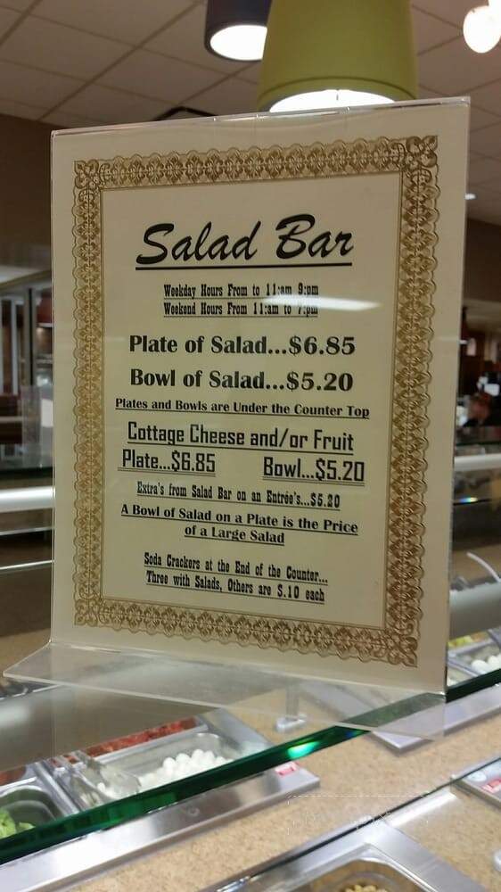University of Utah Hospital Cafeteria - Salt Lake City, UT menu_pic