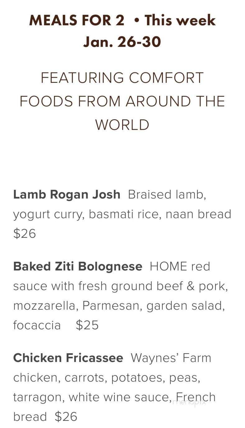 Home Restaurant - Marble Hill, GA menu_pic
