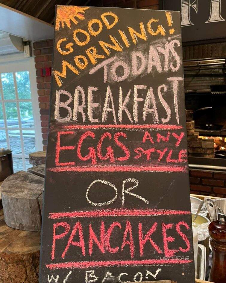 Inn at Bay Fortune - Souris, PE menu_pic