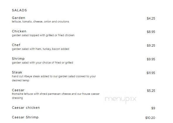 JR'S PUB - GOOSE CREEK, SC menu_pic