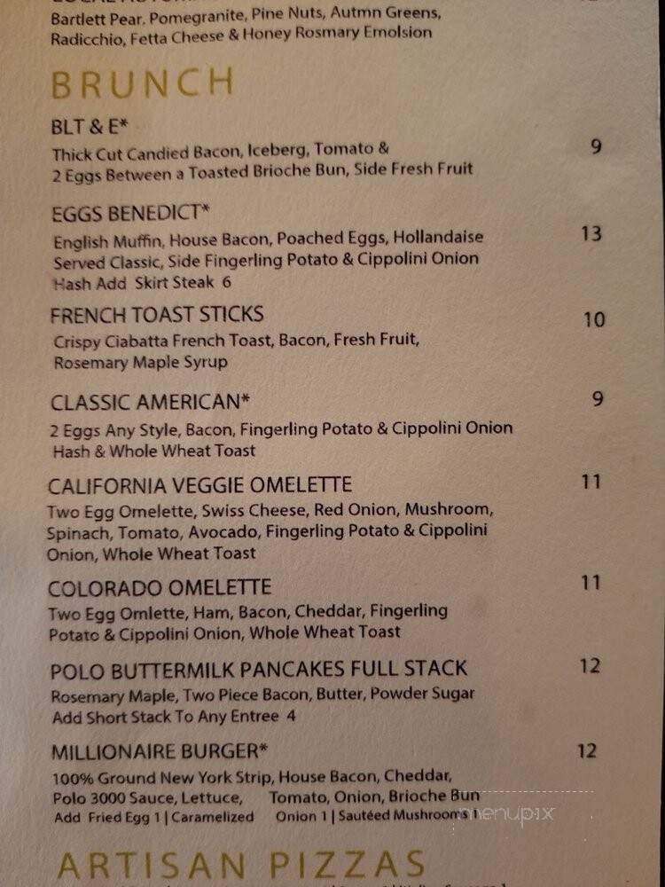 June Hill's Table - Indio, CA menu_pic