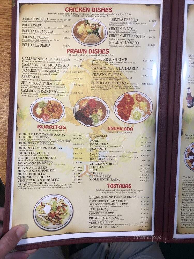 La Fiesta Mexican Restaurant - Fernley, NV menu_pic