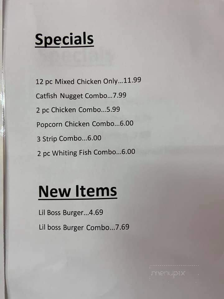 Little Howie's Burgers & Chic - Bamberg, SC menu_pic