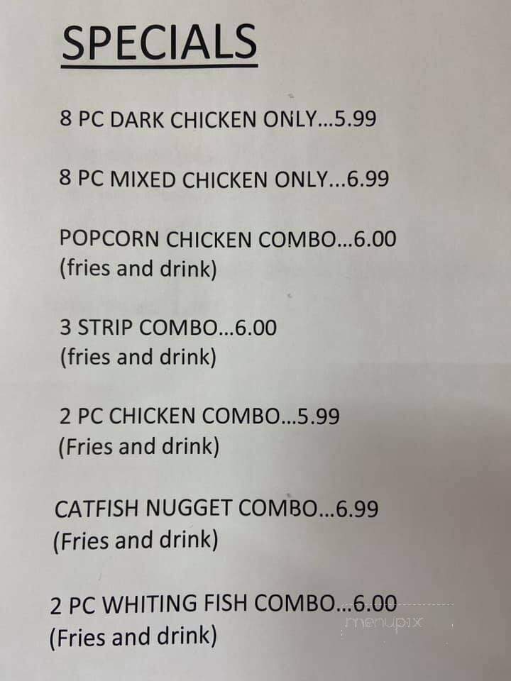 Little Howie's Burgers & Chic - Bamberg, SC menu_pic