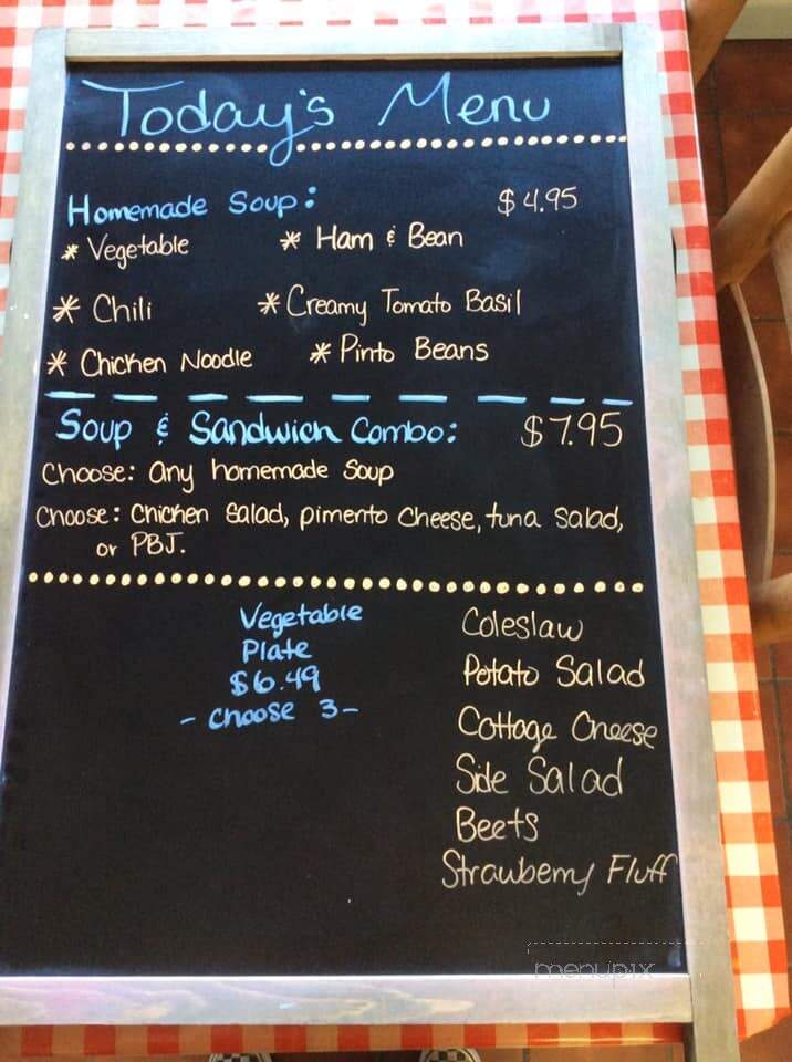 Museum of Appalachia Cafe - Clinton, TN menu_pic