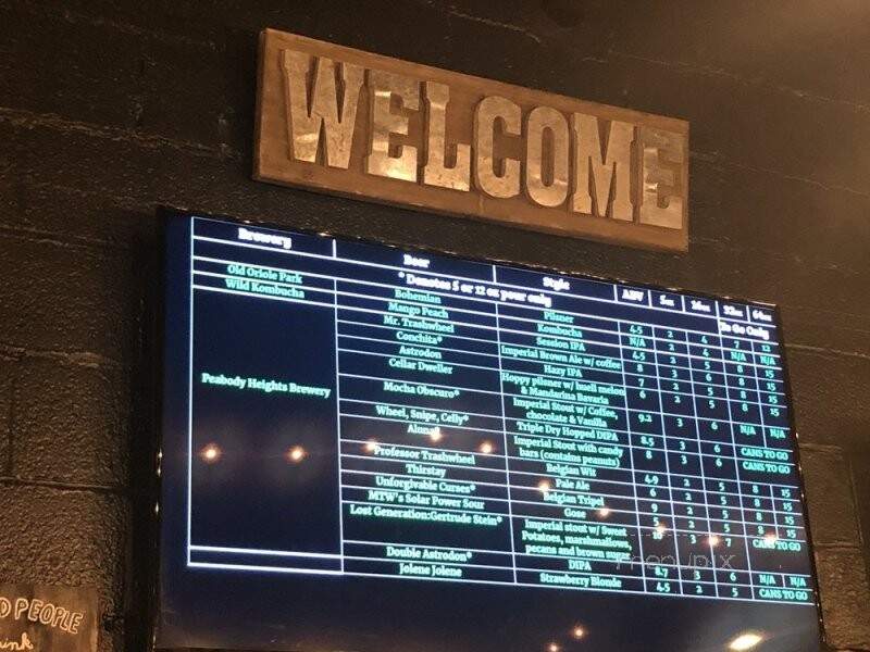 Peabody Heights Brewery - Baltimore, MD menu_pic