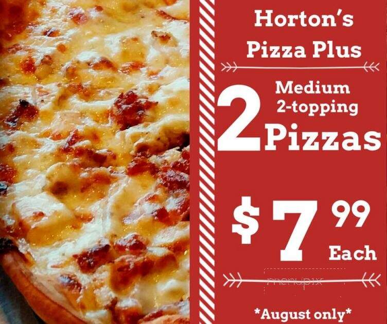 Horton's Pizza Plus - Arma, KS menu_pic