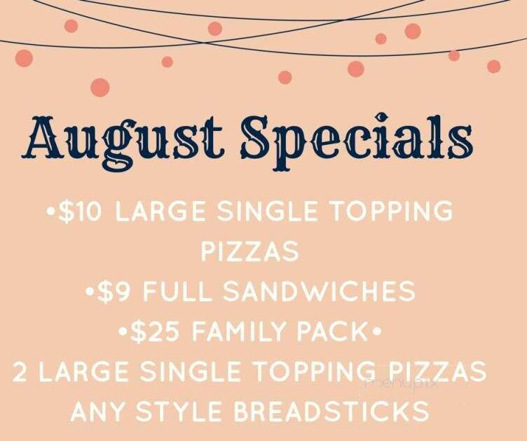 Horton's Pizza Plus - Arma, KS menu_pic