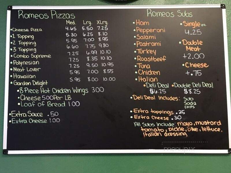 Romeo's Pizza & Sandwich Shop - Madera, CA