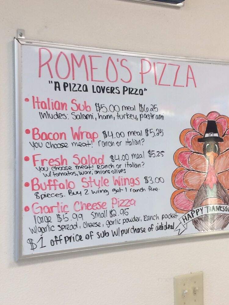 Romeo's Pizza & Sandwich Shop - Madera, CA