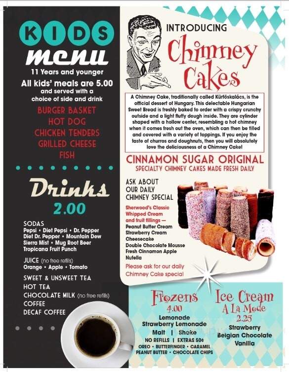 Sherwood's Classic Eats - Barnhart, MO menu_pic
