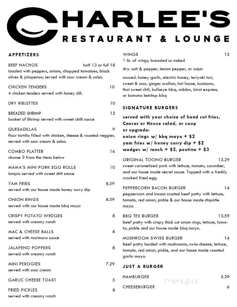 Charlee's Restaurant & Lounge - Winnipeg, MB