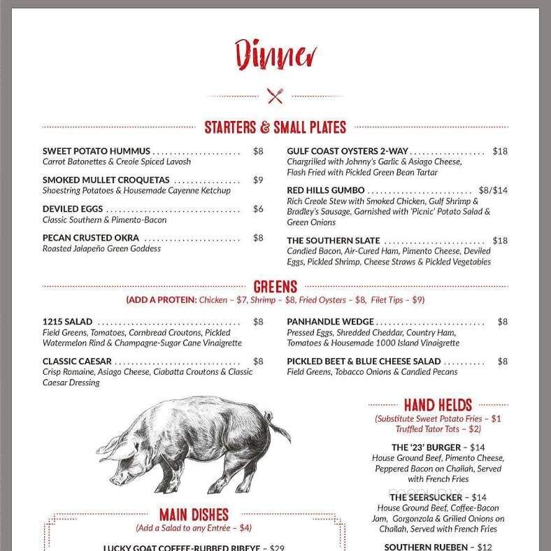 Table 23 - Tallahassee, FL menu_pic