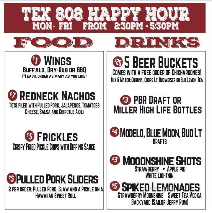 TEX 808 BBQ + Brews - Honolulu, HI