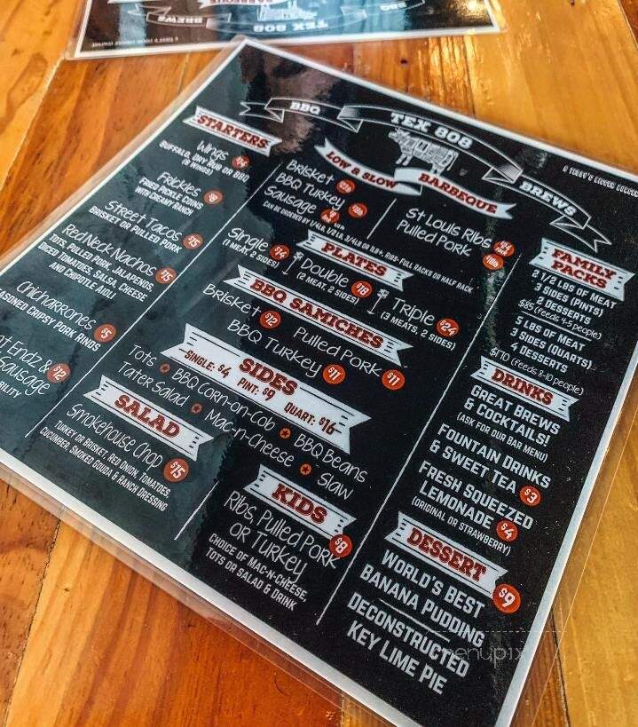 TEX 808 BBQ + Brews - Honolulu, HI menu_pic