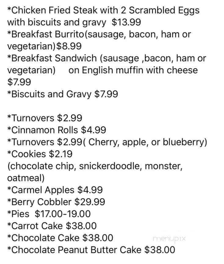 Toni's 24 Hour Restaurant - Arcata, CA menu_pic
