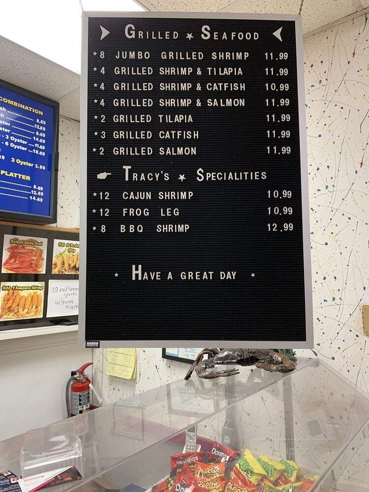 Tracy's Seafood Deli - Port Arthur, TX menu_pic