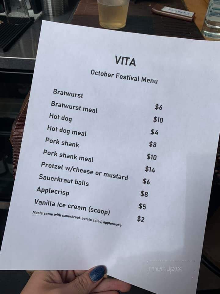 Vita - Sandusky, OH menu_pic