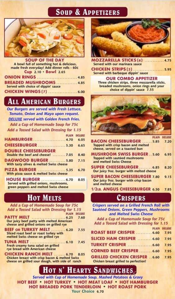 West Side Family Restaurant - Beloit, WI menu_pic