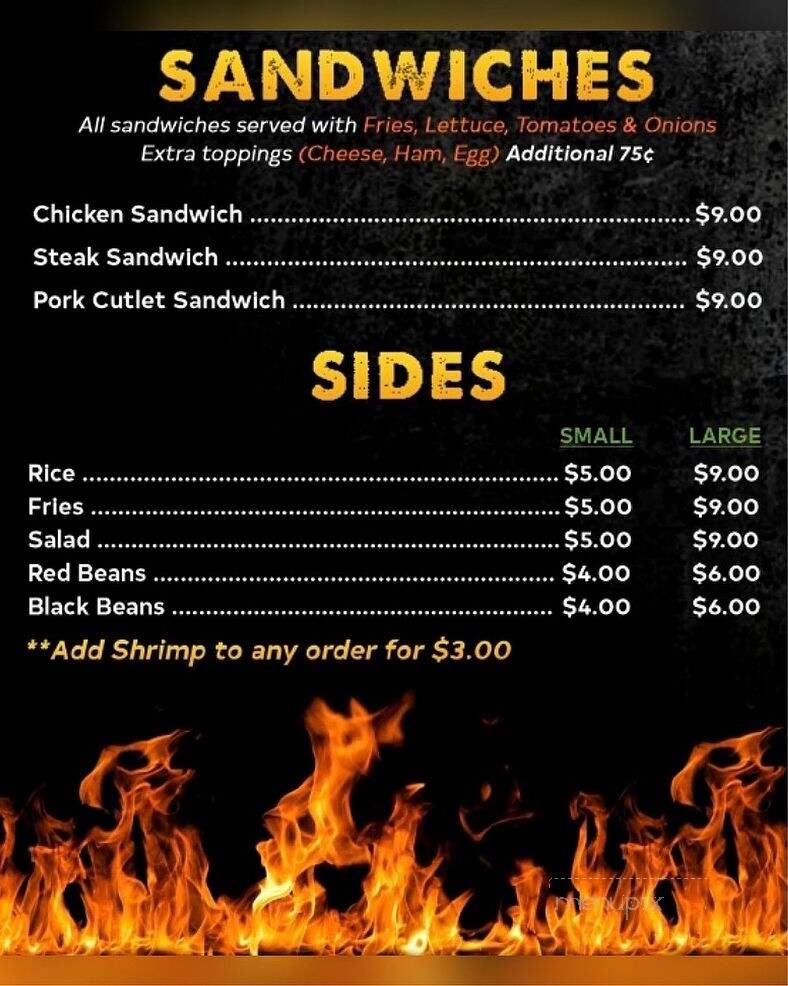 Barros BBQ - Avenel, NJ menu_pic
