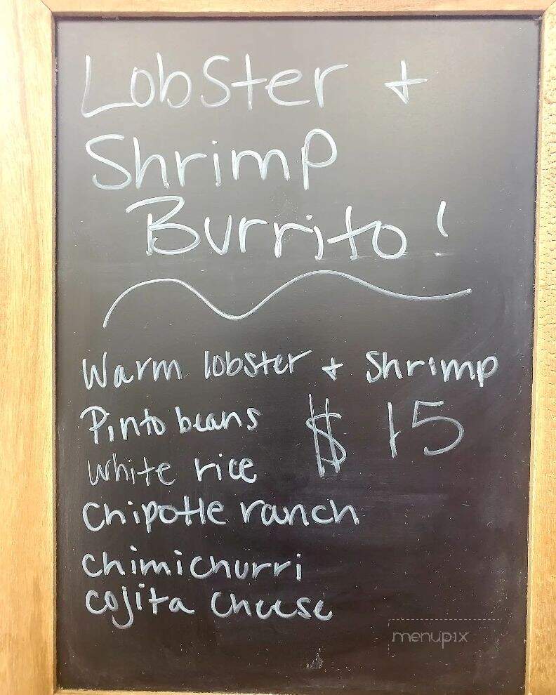 Lobster Dogs Food Truck - Mooresville, NC menu_pic