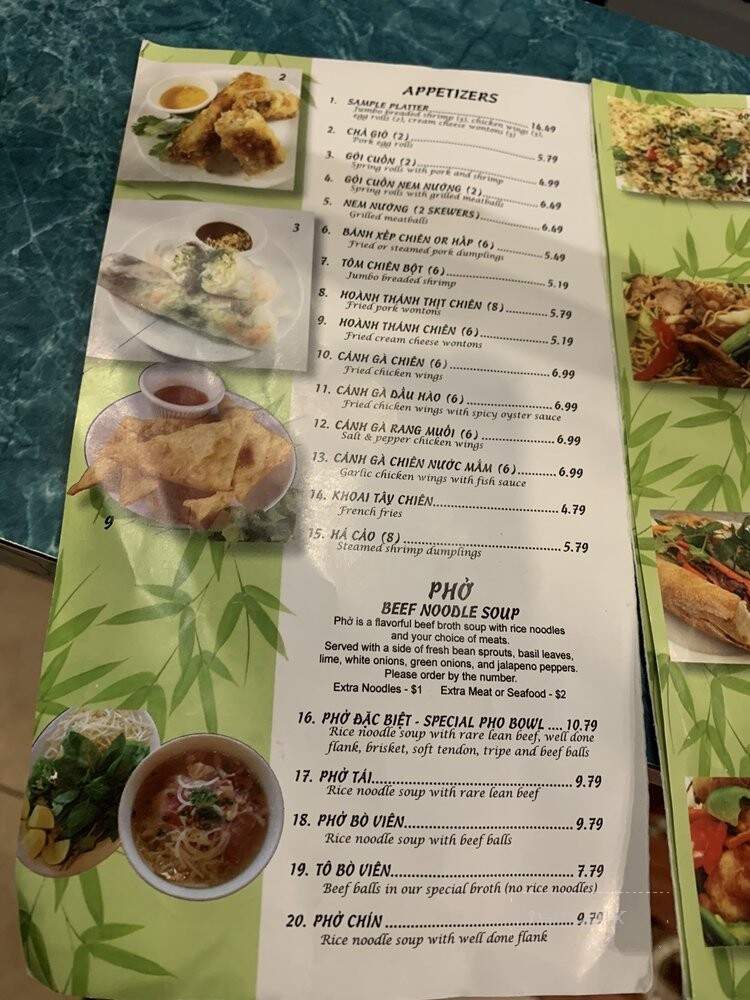 Pho 400 - New Brighton, MN menu_pic