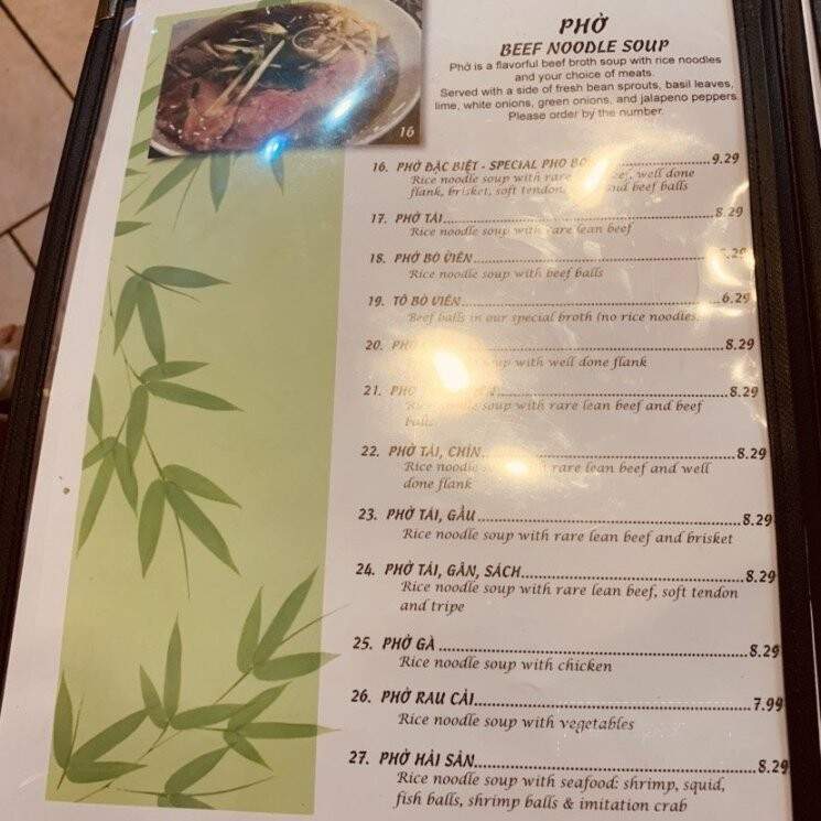 Pho 400 - New Brighton, MN menu_pic