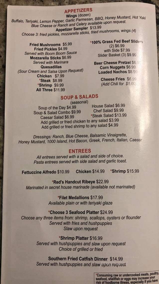 Red's Place Bar & Grill - Summerton, SC