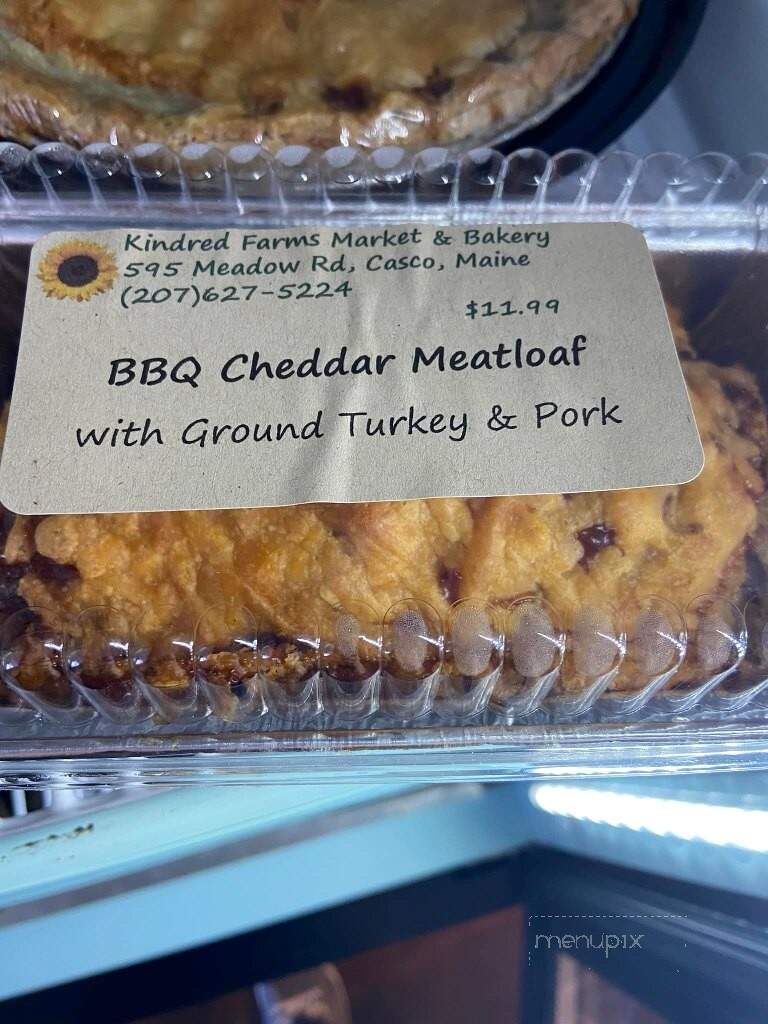 Kindred Farms Market & Bakery - Casco, ME menu_pic