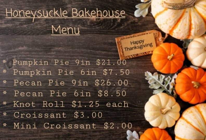 Honeysuckle Bakehouse - Franklin, NC