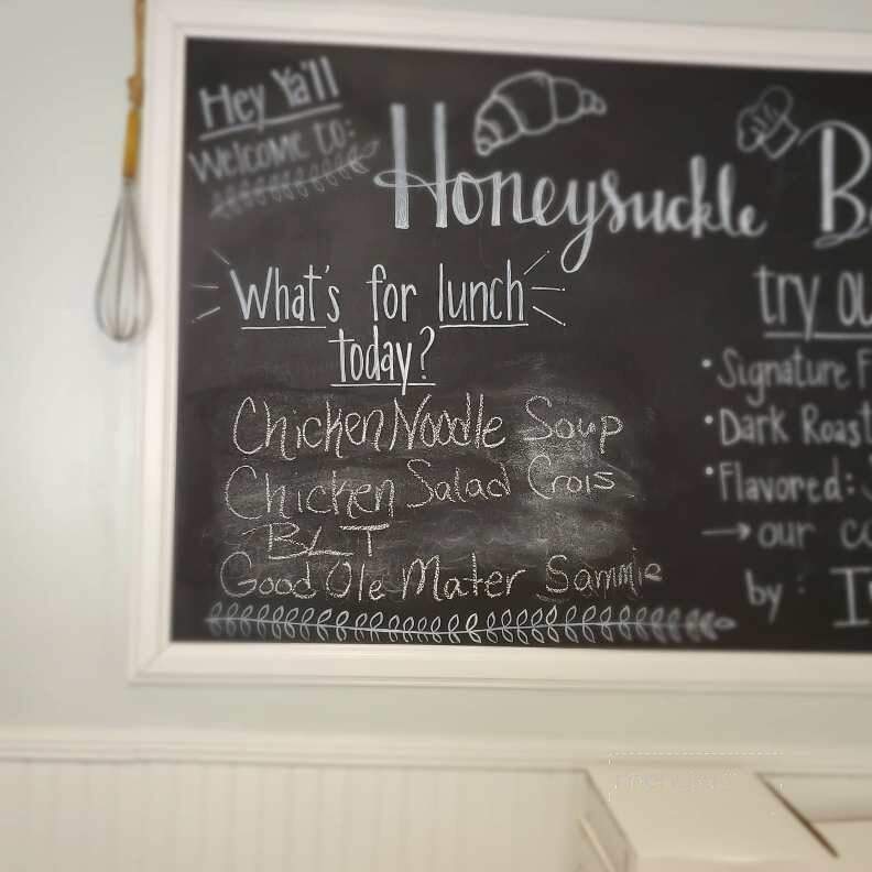 Honeysuckle Bakehouse - Franklin, NC menu_pic