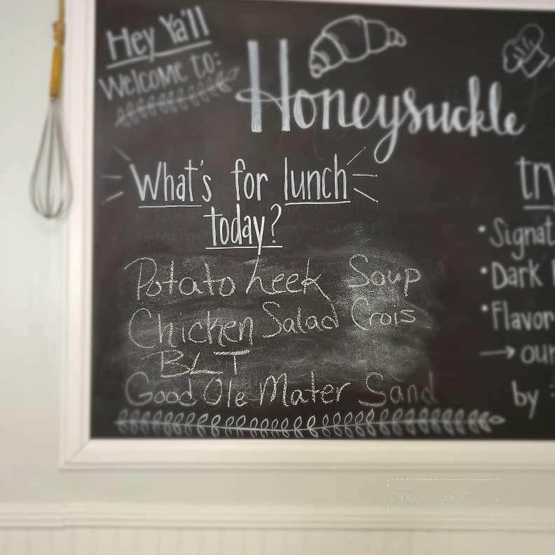 Honeysuckle Bakehouse - Franklin, NC menu_pic