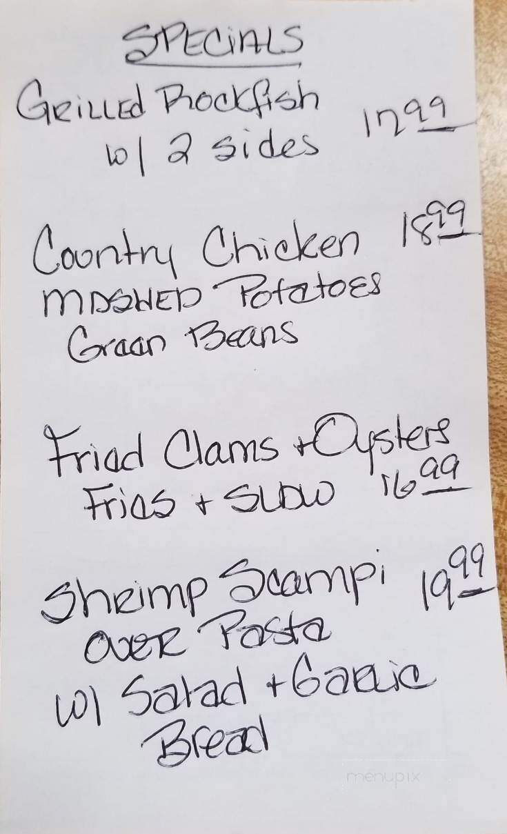 Dempsey's Of Ashton - Ashton, MD menu_pic