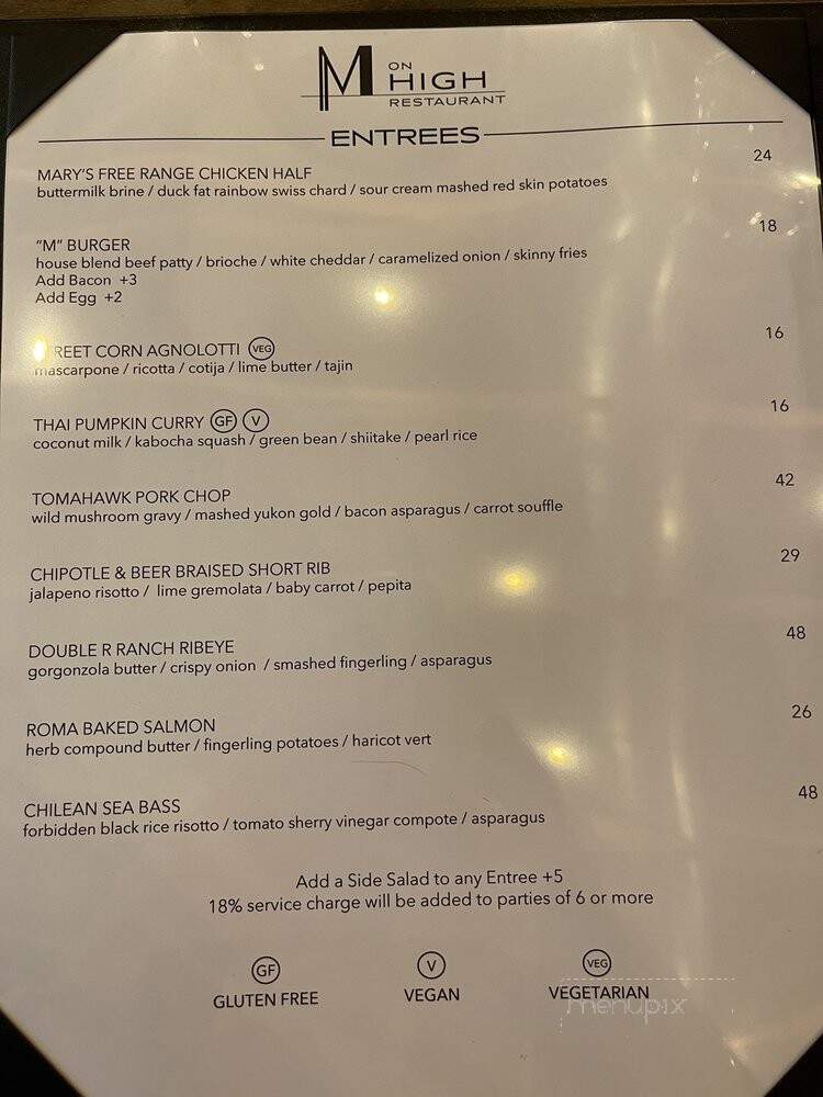 M on High Restaurant - Moorpark, CA