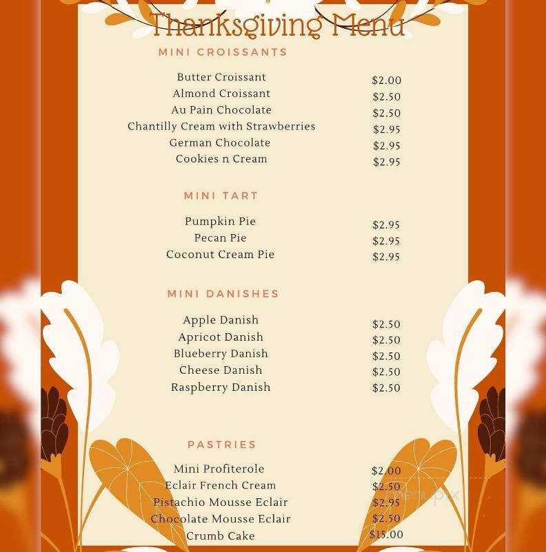 Bourbon Street Beignet - Westwood, NJ menu_pic