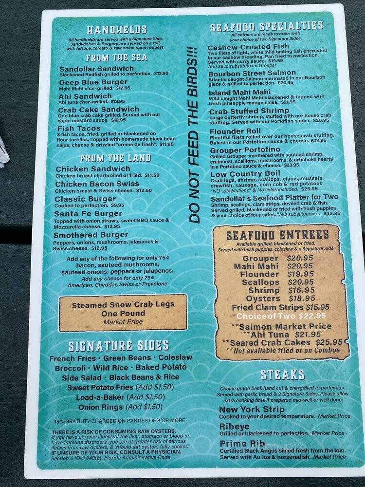 Sandollar Restaurant & Marina - Jacksonville, FL