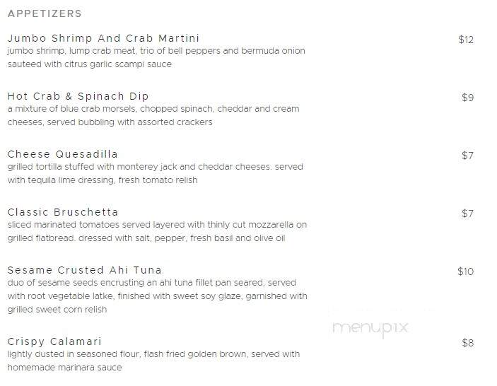 Legends Restaurant - Warren, PA menu_pic