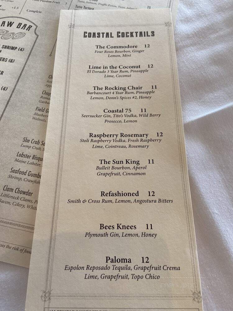 Coastal Fish Company - Memphis, TN menu_pic