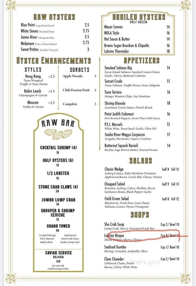 Coastal Fish Company - Memphis, TN menu_pic