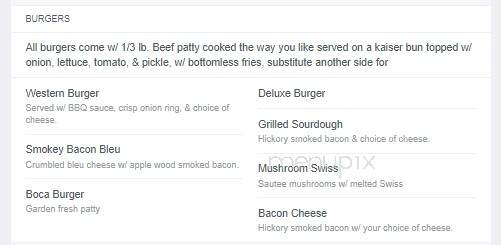Putters Restaurant & Lounge - Bremerton, WA menu_pic