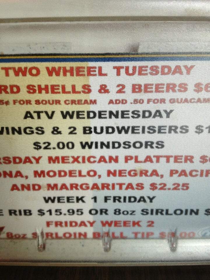 Salty Dog - Steele City, NE menu_pic
