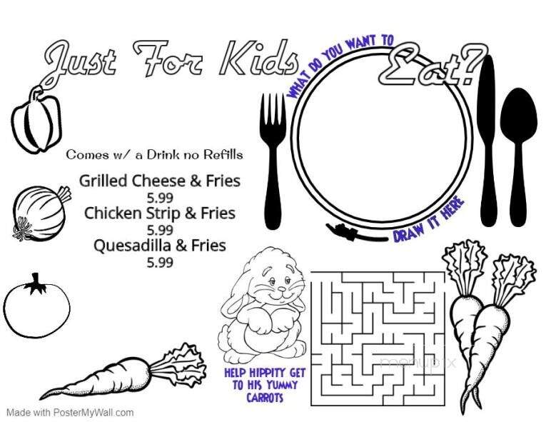 Finney's Restaurant & Bar - Lake Havasu City, AZ menu_pic