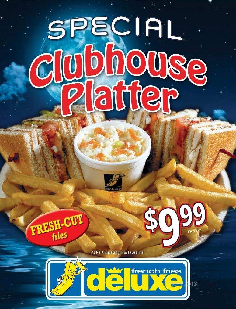 Deluxe Fish & Chips - Moncton, NB menu_pic
