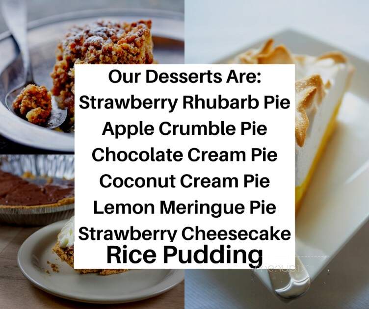 Green Acres Family Restaurant - Fort Erie, ON menu_pic